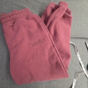 Comfrt Minimalist Sweatpants, Size Small